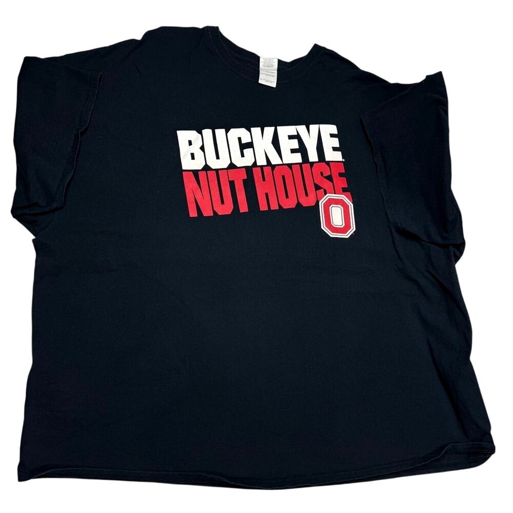 Ohio State buckeye black shirt size 5xl Gildan